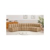 Meridian Furniture,Arc Velvet Modular Sofa - 2 of 4