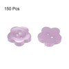 Unique Bargains Resin 2-Hole Craft Replacement Flower Sewing Buttons 150 Pcs - 3 of 4