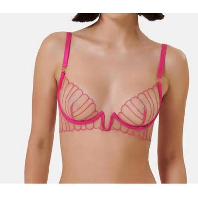 Women's Imogen Sheer Demi Cup Bra - BLUEBELLA