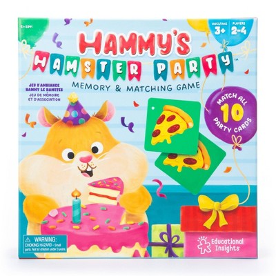 Educational Insights Hammy's Hamster Party Game Board Game