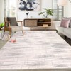 Indoor Decor Modern Abstract Striped Area Rugs for Living Room Bedroom Soft Machine Washable Low Pile Non Slip Foldable Floor Carpet - 2 of 4