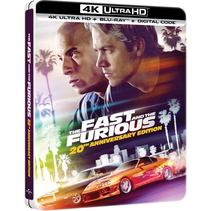 Fast &#38; Furious: 20th Anniversary Edition (SteelBook) (4K/UHD + Blu-ray + Digital), 2 of 4