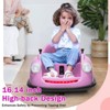 Garvee 12V Bumper Car for Toddlers with Remote Control 360 Degree Spin Lights and Sounds Electric Kids Ride-On Vehicle - 2 of 4