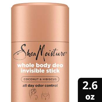SheaMoisture Coconut & Hibiscus Whole Body Invisible Deodorant Stick - 2.6oz