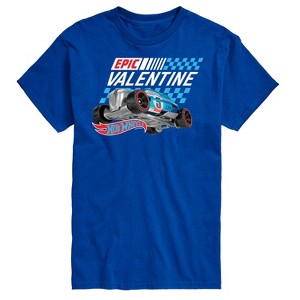 Men's - Hot Wheels - Valentine's Epic Short Sleeve Graphic T-Shirt - 1 of 4