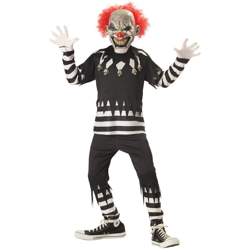 California Costumes Creepy Clown Child Costume, 1 of 3