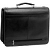 Mcklein Flournoy 1 Leather Double Compartment Laptop Briefcase - Black :  Target