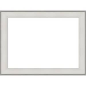 Amanti Art Imperial Silver Framed Dry Erase Magnetic Board - 1 of 4