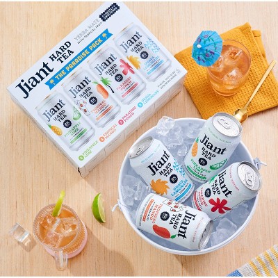 Jiant Hard Kombucha Paradise Pack Hard Tea Variety - 12pk/12 fl oz Cans