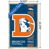 Trends International NFL Denver Broncos - Retro Logo 14 Unframed Wall Poster Prints - 3 of 4