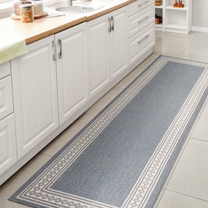 Lucia Classic Diamond Border Indoor/Outdoor Area Rug - JONATHAN Y - 1 of 4