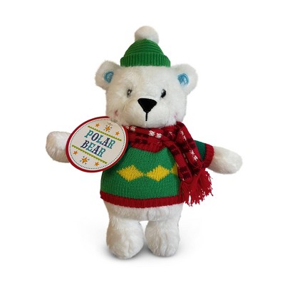 Make Believe Ideas Holiday Plush Stuffed Animal - Polar Bear