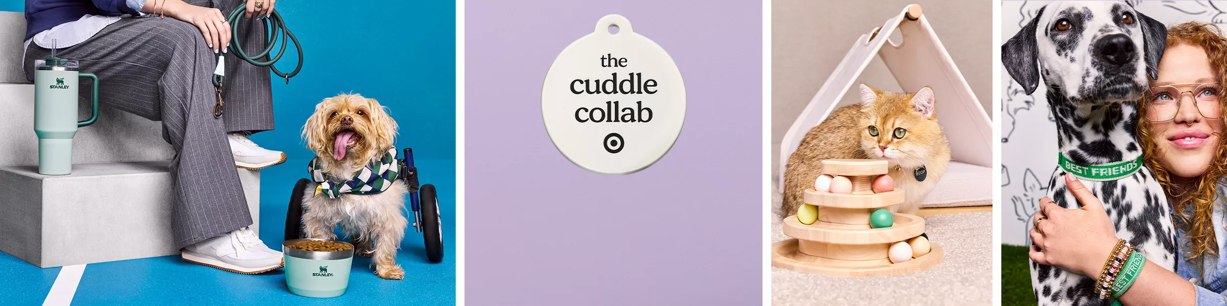 Featuring products for pets and people from The Cuddle Collab collection.