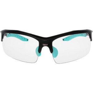Walker's Teal Impact Resistant Sport Glasses - Clear Lenses - 1 of 2