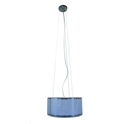 Yosemite Home Decor 212-3U-15CH 3-Light Chandelier, Chrome