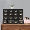 YIYIBYUS 16 Drawer Cabinet, Wooden Medicine Cabinet, Desktop Drawer Organizer - 2 of 4