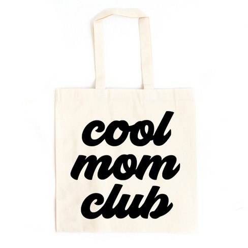 Cool Mom Print Canvas Tote Bag