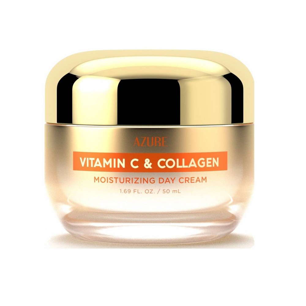 Photos - Cream / Lotion Azure Skincare Vitamin C and Collagen Day Cream - 1.69 fl oz