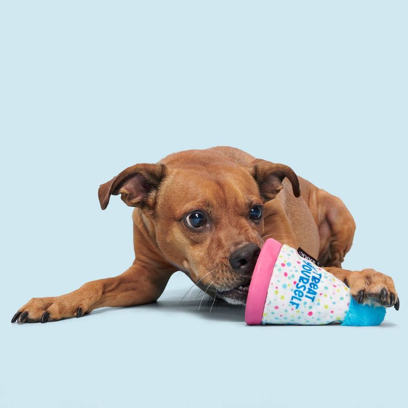 BARK Super Chewer Treat Yourself Party Hat Dog Treat Dispenser Toy, 4 of 10