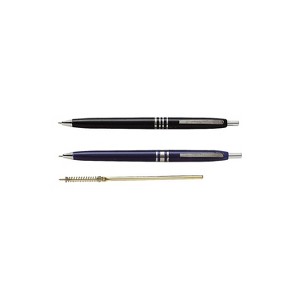 AbilityOne SkilCraft U.S. Government Retractable Ballpoint Pen Medium Point 1.0mm Black Ink 12/Pack - 1 of 3