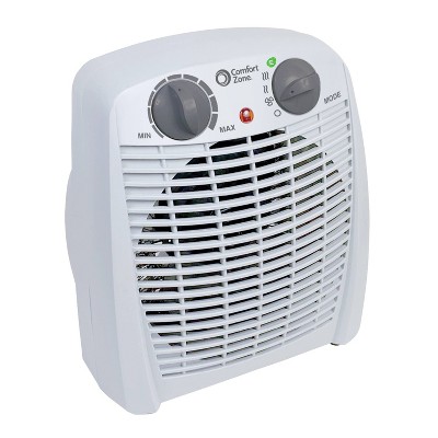Comfort Zone Energy Save Personal Heater Fan