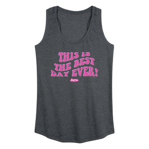 Women's - Barbie - Best Day Ever Graphic Racerback Tank - 1 of 4