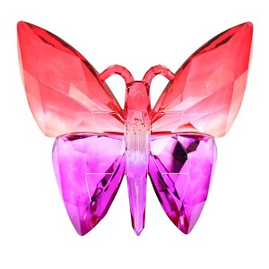 Crystal Expressions 5.0 Inch Butterfly Two Tone Ornament Tree Ornaments - 1 of 3