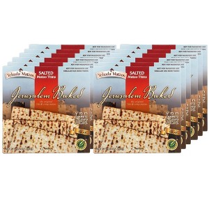 Yehuda Salted Matzo Thins - Case of 12/10.5 oz - 1 of 4