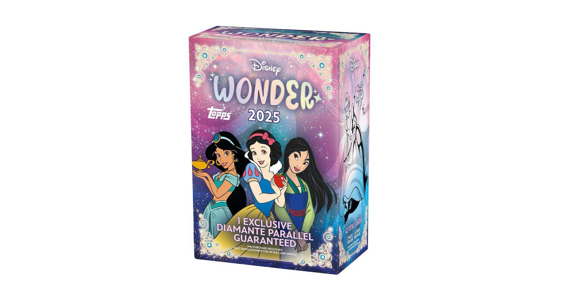 Topps Disney Wonder Trading Card Value Box