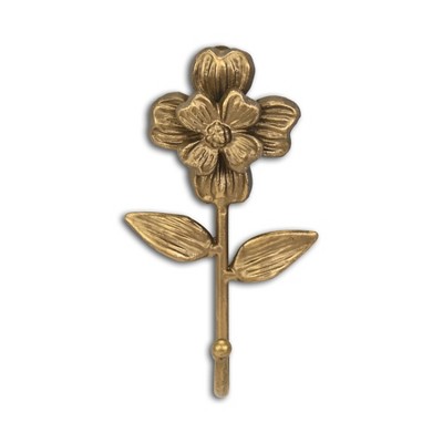 Cheung's Mythra Golden Flower Cast Iron Wall Hook