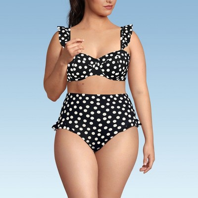Lands' End Women's Balconnette Underwire Bikini Top