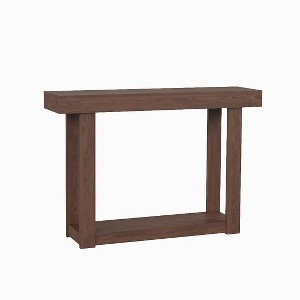 Wooden Console Table,46-Inch Narrow Console Table for Entryway, Farmhouse Rectangular Accent Table for Hallway,Foyer,Behind the Couch and Living Room - 1 of 4
