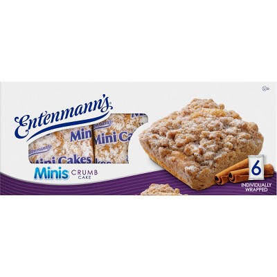 Entenmann's Mini Crumb Cakes - 6ct/12.25oz : Target