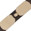 INSPIRE CHIC Women's Elastic Belt Alloy Double Ring Buckle Fashion Suitable for Skirt Dress - 3 of 4