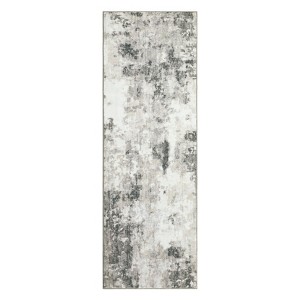 Modern Abstract Large Living Room Bedroom Area Rugs, Soft Non Slip Contemporary Throw Carpet for Dining Room - 1 of 4
