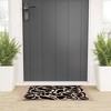 DorisciciArt Mid Century Modern Floral F 30" x 20" Welcome Mat - Society6 - 2 of 3