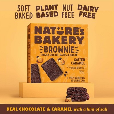 Nature's Bakery Salted Caramel Bakery - 1.6oz/6ct