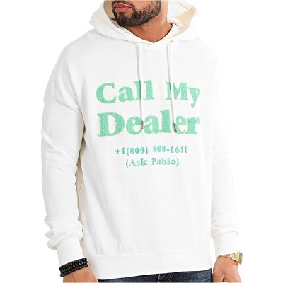 Elevenparis Mens Call My Dealer Hoodie Sweatshirt
