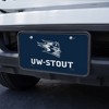University of Wisconsin  Stout Primary Logo Novelty Metal Vanity Tag License Plate - 3 of 4