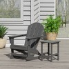 WestinTrends 2-Piece Set Outdoor Adirondack Rocking Chair with Side Table - 2 of 2