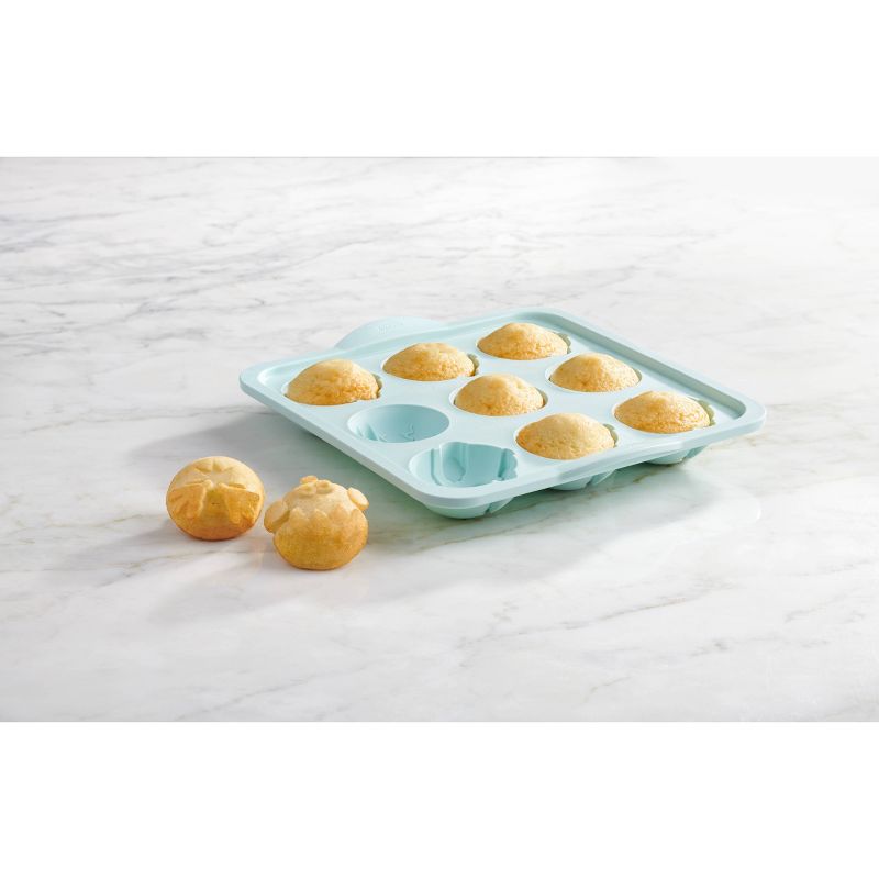 Trudeau Silicone Chicks and Eggs Cupcake Pan, 5 of 9