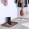 All Weather Boot Tray - Small Water-Resistant Plastic Utility Shoe Mat for Indoor and Outdoor Use in All Seasons by Stalwart (Brown) - 4 of 4