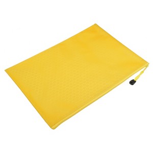 Unique Bargains Waterproof Cloth Zipper Home Office Travel File Bags 5 Pcs - 1 of 4