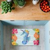 Stupell Industries Unicorn Seahorse & Hibiscus Printed Anti-Fatigue Floor Mat, design by Audrey Jeanne Roberts, 30"x18" - 3 of 4