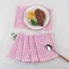 PiccoCasa Cotton Terry Small Kitchen Dish Cloth Cleaning Dish Rags 6 Pcs - 3 of 4