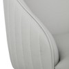 WJSHome Modern Dining Chairs Set of 6, PU Leather Accent Chairs with Gold Metal Legs for Dining Room,Kitchen , Bedroom, Living Room - 3 of 4