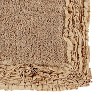 Shaggy Border Collection 3-Piece Bath Rug Set 100% Cotton Tufted Weave Ruffle Border Pattern Bathroom Rug for Machine Washable Bathmat - 2 of 4