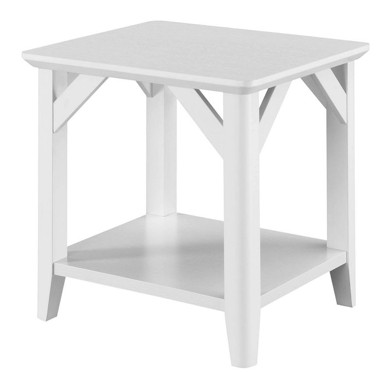 Winston End Table with Shelf - Breighton Home, 1 of 7