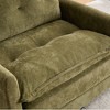 PAGED Swivel Accent Chair, Thick Padded Barrel Chair with Metal Base, Comfortable Single Sofa Chair for Living Room, Study - 2 of 4