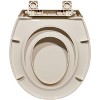Whizmax Toilet Seat with Slow Soft Close - Easy to Install and Clean, Never Loosens - Fits Most Elongated - 4 of 4